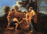 Nicolas Poussin Et in Arcadia Ego china oil painting reproduction